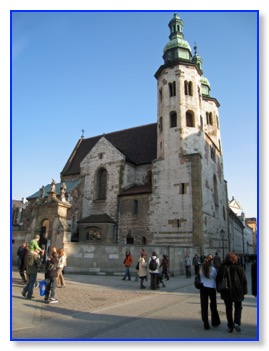 Krakow white church