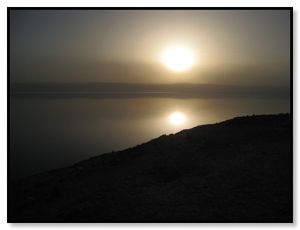 Dead sea sunset 2