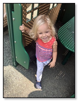 Arrow at playground August 2018