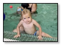 Arrow getting out of pool October 2018