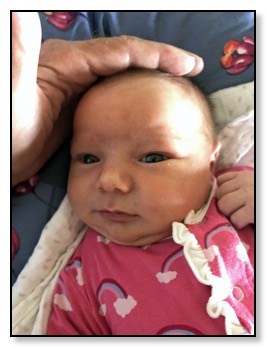 azelle and dan's hand August 2018