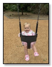 azelle on swing August 18 2019