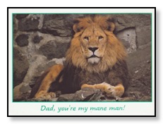 dad you're my mane man