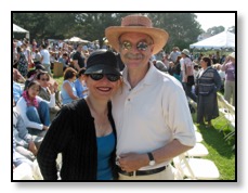 dan and nazy at mitras UCSB graduation