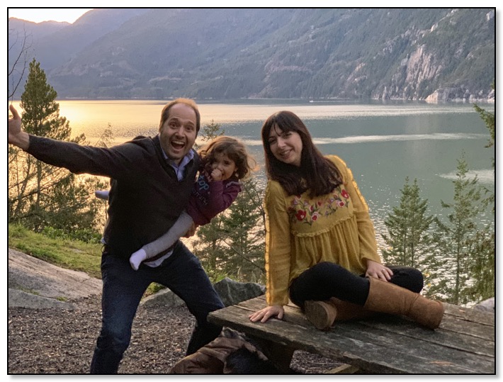 Darius and Family near Shannon Falls Oct 2019