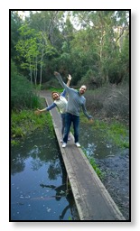 nazy and DArius Jan 20 hike