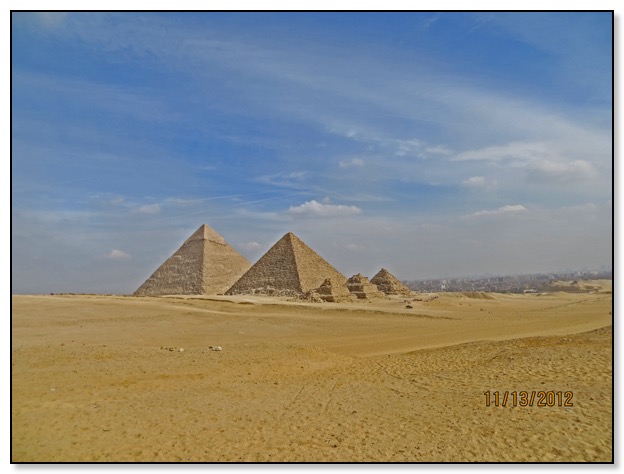 pyramids from panorama