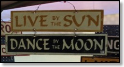 sign dance by moon