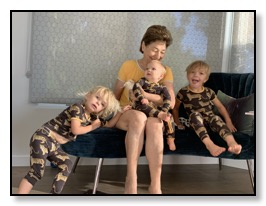 The Tiger jammies August 2019 with Naz