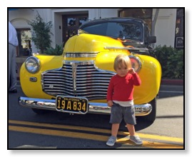 Tiger and yellow car May 2016