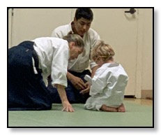 tiger getting his white belt