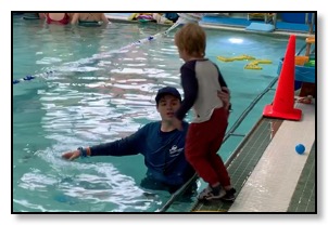 Tiger jumping in pool with clothes safety test May 2019