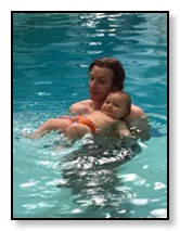 Tom and Tiger Swimming Feb 2015