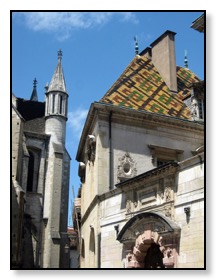 tower and varnished roof